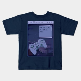 Anime Aesthetic Quote Kids T-Shirt